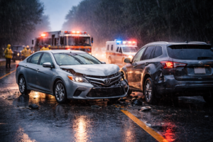 April Rainstorms and Car Accidents in Mississippi: How Liability Is Decided