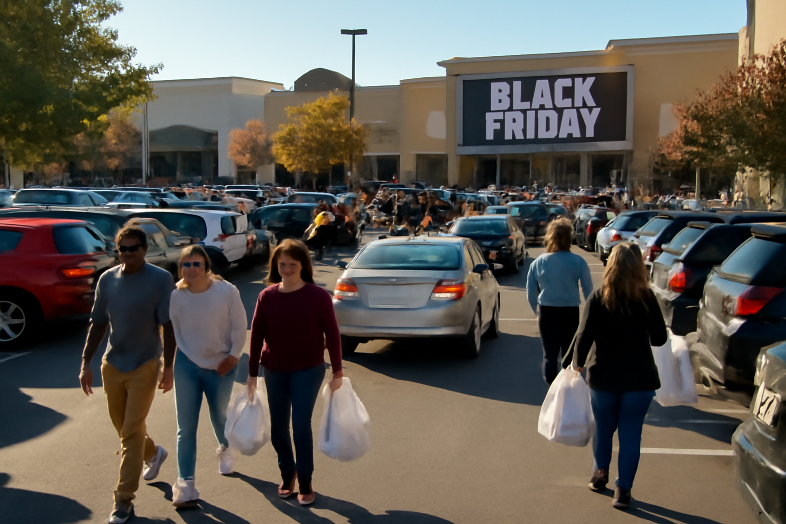 Black Friday Parking-Lot Pedestrian Accidents in Southaven & Olive Branch: Store vs. Driver Liability