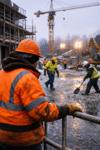 Why Winter Worksite Injuries Increase on Mississippi Construction Projects