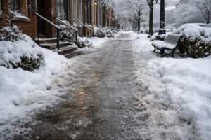 How Poorly Maintained Sidewalks Become Dangerous After Mississippi Snow or Sleet