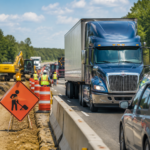 How Summer Construction Zones Increase Truck Accident Risks in Mississippi