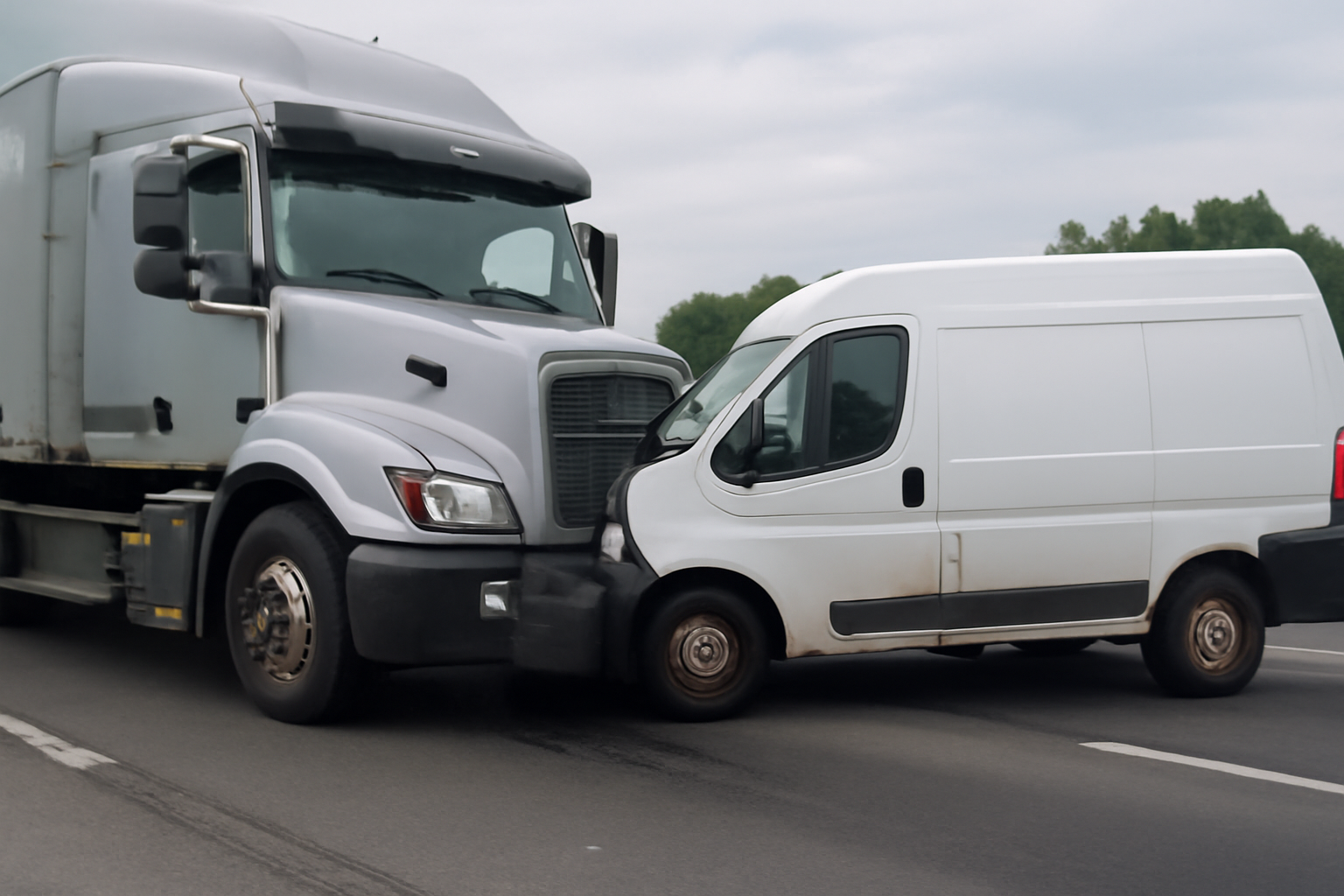 Truck Crash on Hwy 6 vs. Local Delivery Van: Who’s Liable When Multiple Companies Are Involved?